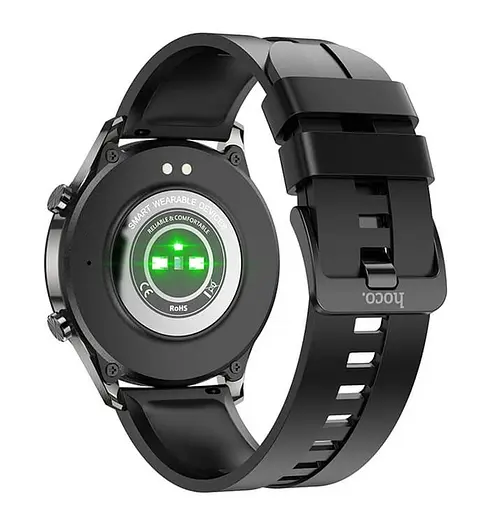 Розумний годинник Smart Watch Hoco Y7 + магнітна зарядка (Чорний) - фото 8