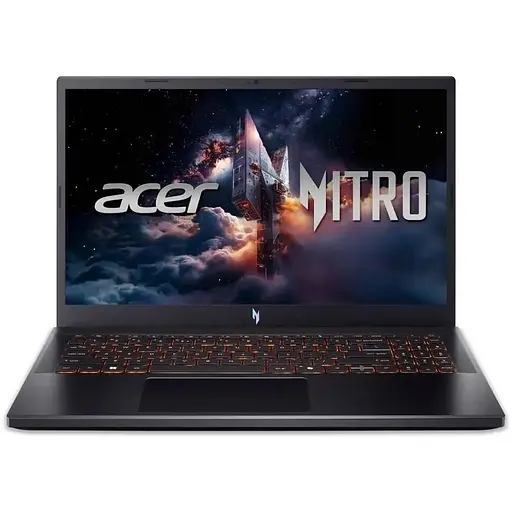 Ноутбук 15" Acer Nitro V 15 ANV15-52-51Q2, Obsidian чорний, 15.6" (1920x1080, IPS, 165Hz), Intel Core i5-13420H (8x2.1-4.6 GHz), - фото 1