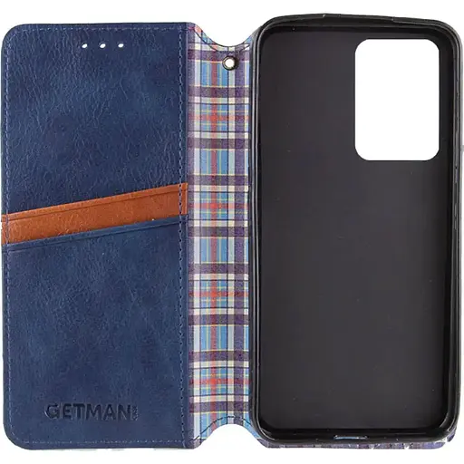 Чехол GETMAN Cubic Case для Redmi Note 14 4G (Europe version) Blue [145051] - фото 2