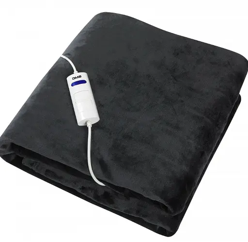 Електрична ковдра DMS EHD-180 з підігрівом дуже м'яка, 180х130 см, 160w, grey - фото 2