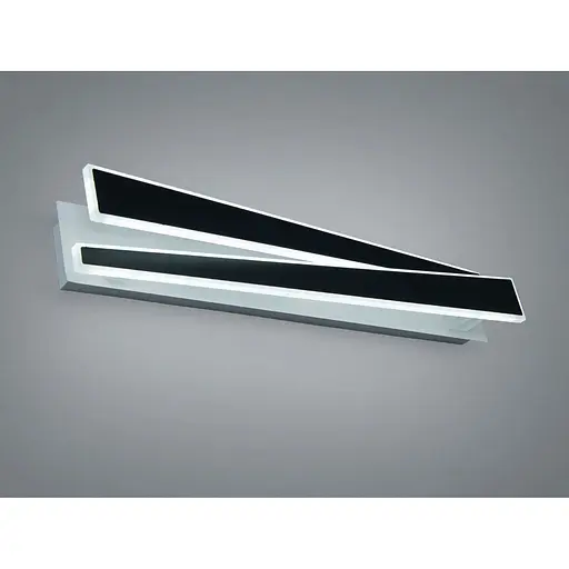 Настінне LED бра Romin Diasha чорне 25 Вт - фото 1