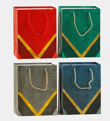 Пакет подарочный M 48899 18*10*23 см, ручка-шнурок (6900077488999) МИКС - фото 1