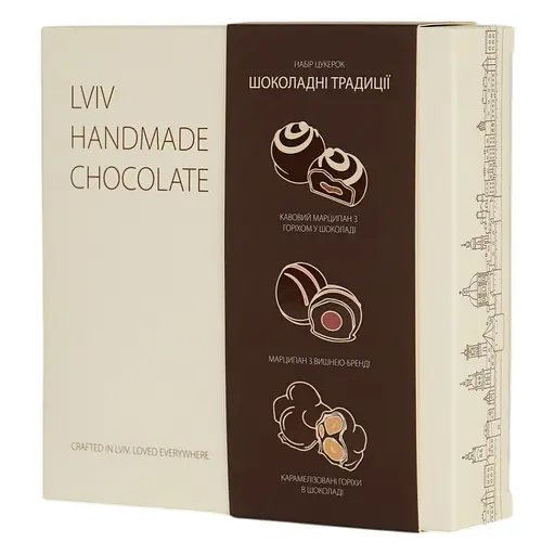 Цукерки шоколадні Львівська Майстерня Шоколаду Шоколадні традиції 121 г - фото 3