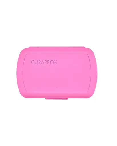 Дорожный набор Curaprox Kids розовый: зубная щетка Kids + детская зубная паста 10 мл + ершики 2 шт. - фото 6