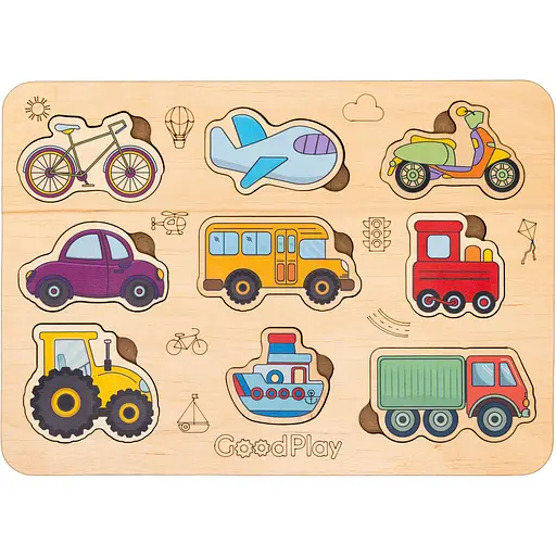 Пазл-сортер GoodPlay Транспорт (PS-4-011)