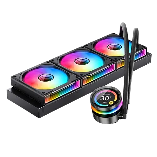 Водяное охлаждение JONSBO TF2-360SC(BN) ARGB Black (TF2-360SC(BN))