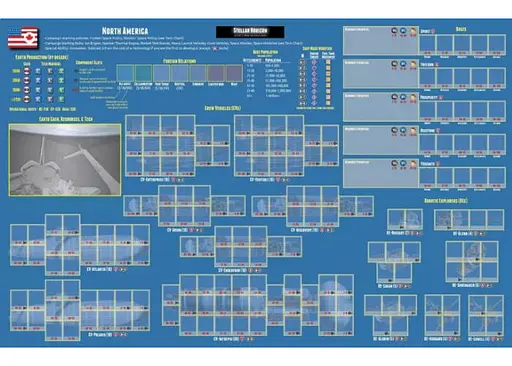 Настольная игра Compass Games Звездные горизонты (Stellar Horizons) (англ.) (1113a) - фото 3