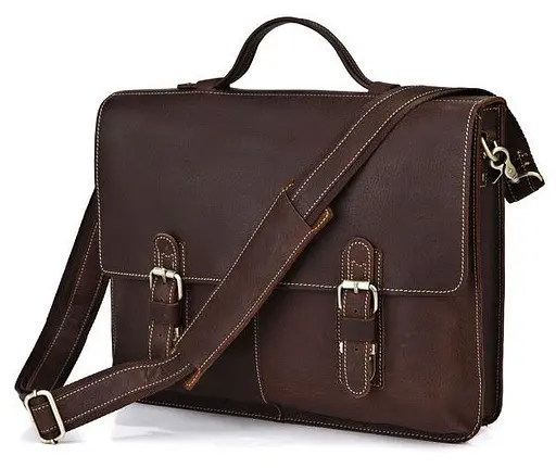 Чоловічий шкіряний портфель Vintage 38х30,5х7,5 см sum0012730 - фото 1