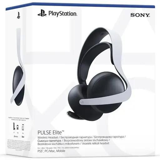 Гарнітура PlayStation Pulse Elite WL біла - фото 6