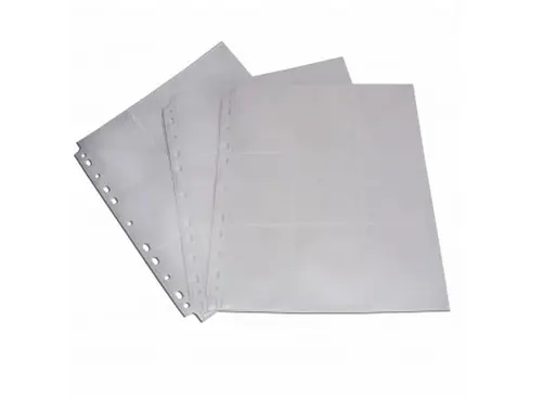 Аксесуар Games 7 Days Аркуш на 9 кишеньок, 11 отворів, 100 мкм 9 Pocket Page, 11 Holes, 100 micron (GSD-9PP50) - фото 2