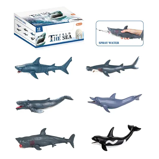 Ігрова фігурка Морський мешканець, бризкає водою, 25 см, HJ1058-2 (В асортименті) - фото 7