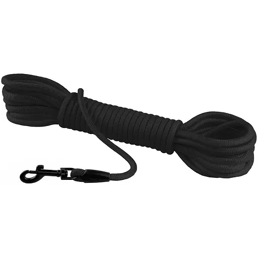 Поводок для собак Barksi Active тренировочный (длина 5.15 м диаметр 0.7 см) черный - фото 2