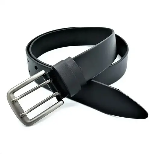 Ремінь шкіряний Le-Mon чоловічий 115-125х4 см acs0021951 - фото 1