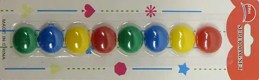 Магнитка Разноцветная, 20 мм, 8 шт.