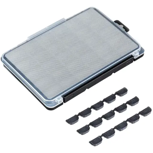 Коробка Meiho Light Game Case 3010 205x145x18mm Black - фото 3