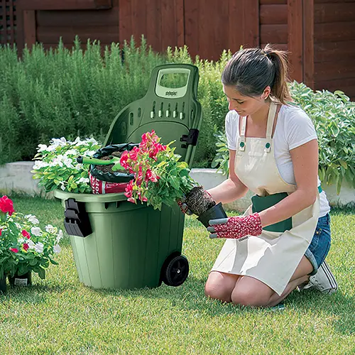 Многоцелевая тележка Stefanplast Helpy Cart 50л (76210) - фото 2