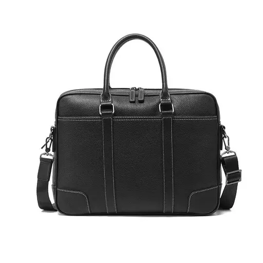 Шкіряна сумка для ноутбука John McDee 40.5х10х29 см sum0025424 - фото 6