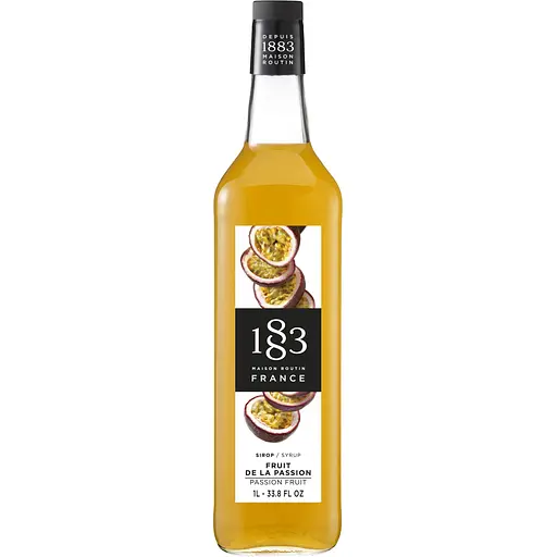 Сироп 1883 Maison Routin со вкусом маракуйя 1 л - фото 1