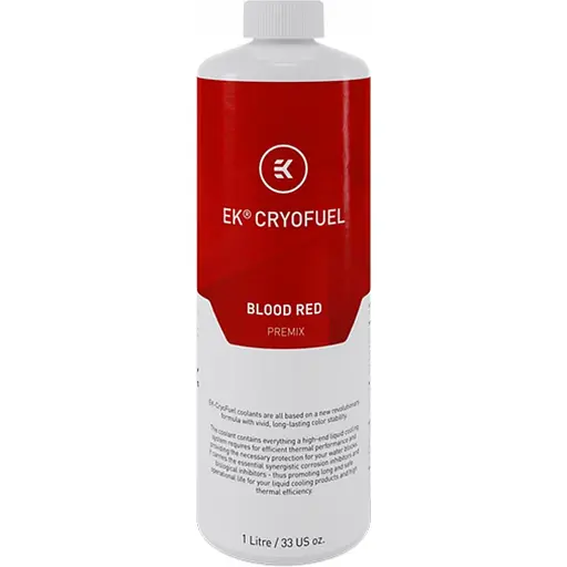 Охлаждающая жидкость EKWB EK-CryoFuel Blood Red (Premix 1000mL) (3831109813263) - фото 1