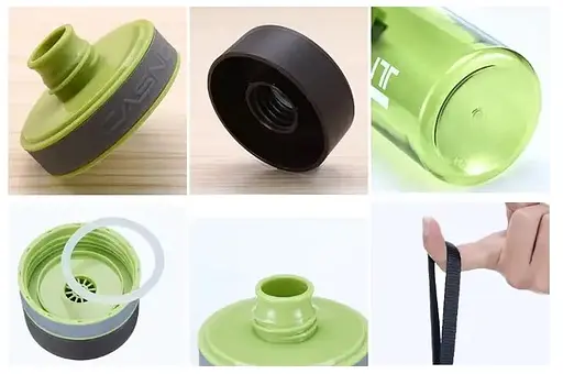 Пляшка для води Casno 1000 мл KXN-1111 Блакитна (KXN-1111_Blue) - фото 5