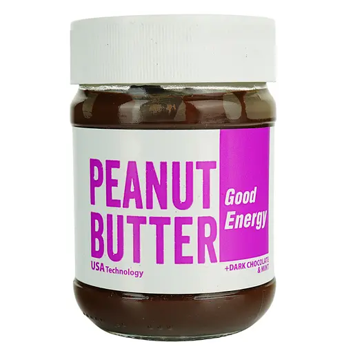Арахісова паста Good Energy з чорним шоколадом 250 г