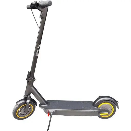 Електросамокат Kugoo G30 Max 600W 15Ah чорний, з переднім амортизатором, з надувними колесами