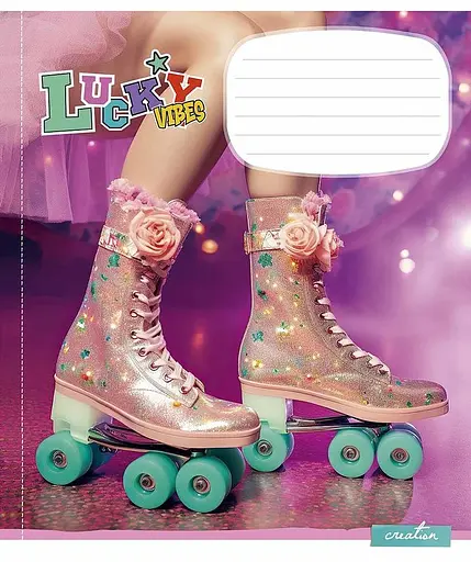 Зошит загальний Школярик Star Lucky Girl у клітинку 24 аркушів 25 шт. (024-3360K) - фото 2