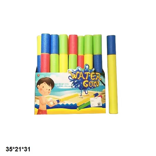 Водяная поролоновая пушка, 35 см, 435 (В ассортименте) - фото 2