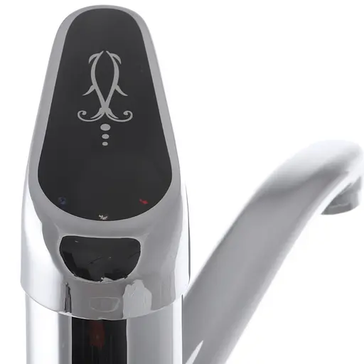 Змішувач для кухні CRON MAGIC 555 чорна ручка CR0108 - фото 6