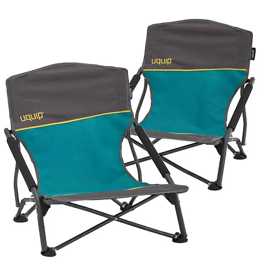 Набор раскладных кресел Uquip Sandy 2 шт. серо-голубые (DAS303242)