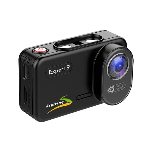 Відеореєстратор Aspiring Expert 9 Speedcam, WI-FI, GPS, 2K, 2 cameras - фото 3