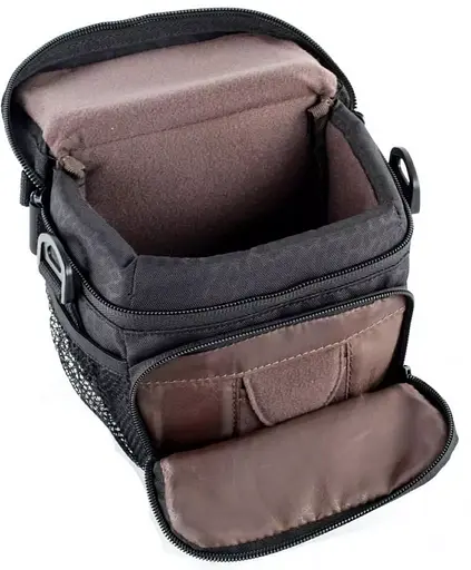 Текстильная сумка для фотоаппарата Continent. черная sum0028784 - фото 9