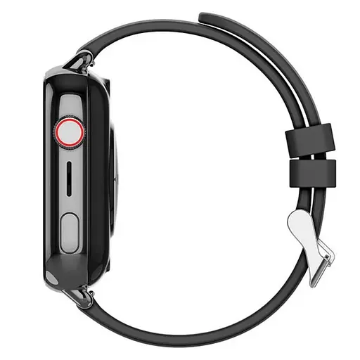 Розумні дитячі смарт годинник-телефон Wonlex KT34 камерою WI-FI GPS SIM-карта силіконовий ремінець Black (17777) - фото 6