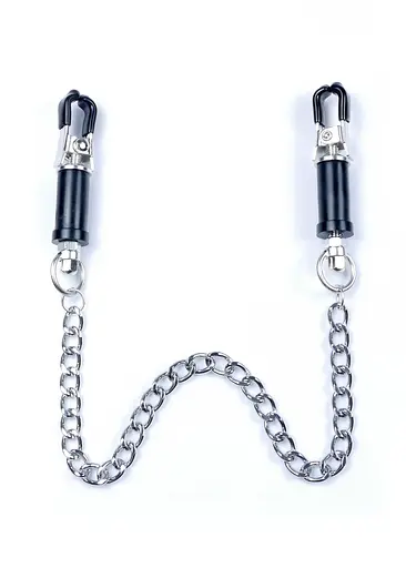 Зажимы для сосков Fetish B - Series Exclusive Nipple Clamps No.12, 43.5 см (серебристый) - фото 1