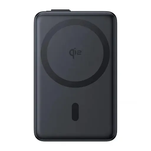 Портативний ЗП Power Bank Baseus Nomos Qi2 Kickstand OS with Cable 45W з БЗП 10000 mAh (P10078800) Cosmic Black - фото 2