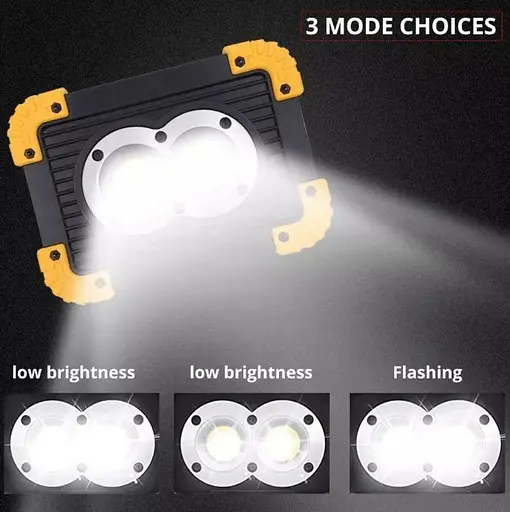 Переносной фонарь прожектор Trlife PL 141 20 Вт с Power bank - фото 2