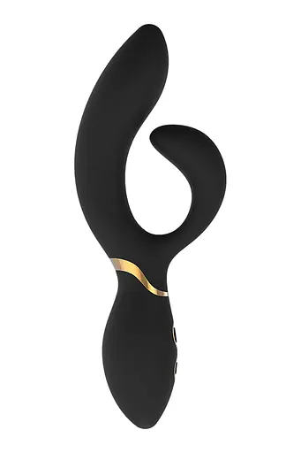 Вібратор-кролик Dreamtoys Elite Amélie Luxxe 20 см чорний - фото 3