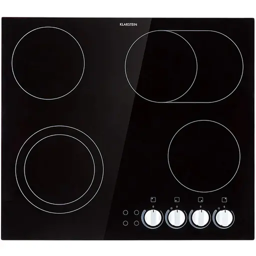 Варильна поверхня електрична Klarstein EasyCook 4 6100 Вт (10034604)