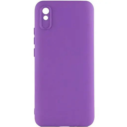 Чохол Lakshmi Silicone Cover Full Camera (A) для Xiaomi Redmi 9A Фіолетовий / Purple