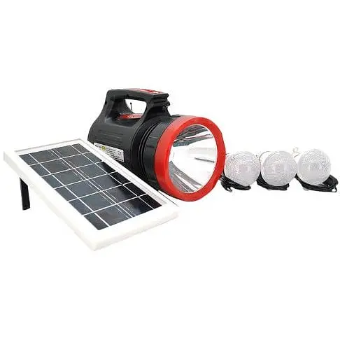 Фонарь переносной Silver Toss ST-1908BT+Solar Радио+ Bluetooth