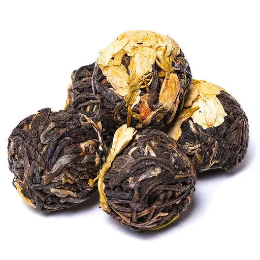 Шен Пуэр Драконье яйцо с цветами жасмина - фото 2