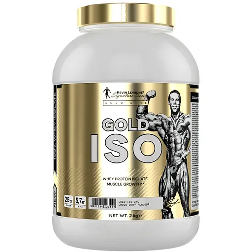 Протеїн Gold Iso, 2 кг Банан Kevin Levrone vit0003418 - фото 1