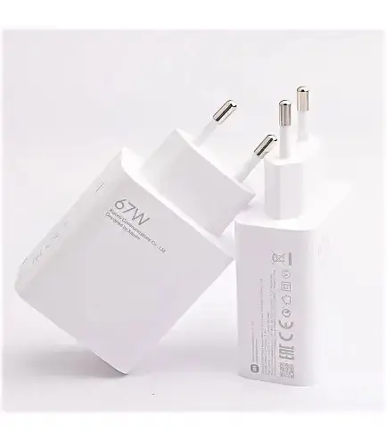 Зарядний пристрій адаптер Xiaomi 67 W 1 порт USB-A (MDY-12-EU) біле - фото 2