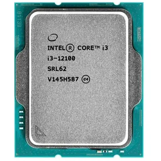 Процессор Intel Core i3 (LGA1700) i3-12100, Tray, 4x3.3 GHz (Turbo Boost 4.3 GHz, 8 потоков), UHD Graphics 730, L3 12Mb Smart Cache, Alder Lake, 10 nm, TDP 60W (CM80