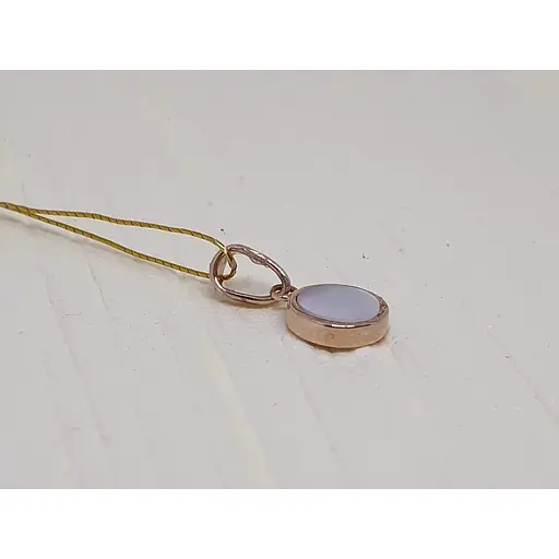 Золота підвіска Платон з перламутром. 1П164/68Б - фото 3