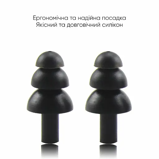 Беруши Renvo Light Черный Уни (2SC120-01) - фото 2