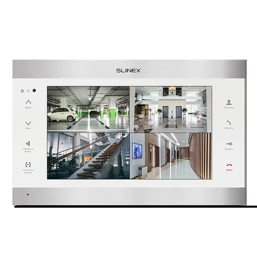 Видеодомофон SL-10IPTHD SILVER+WHITE Slinex (83-00044) - фото 3