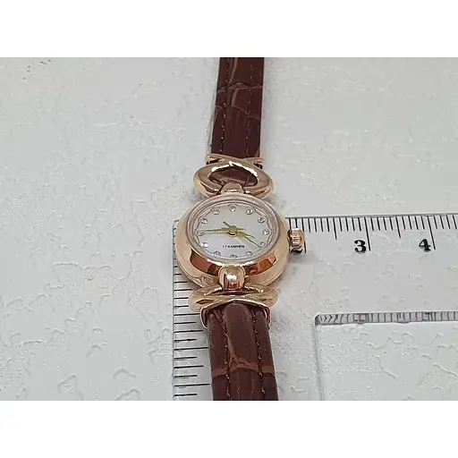 Золотий годинник Golden Time кварцовий. Ч17Р - фото 4