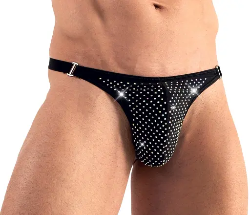 Чоловічі стрінги Svenjoyment Underwear Men's String S чорний - фото 2