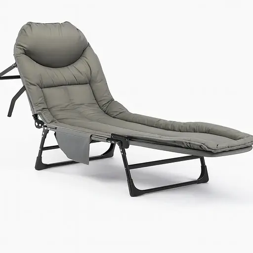 Розкладне ліжко з вбудованим матрацом Leobro Grey (LB-FB-M1-GRY) - фото 1